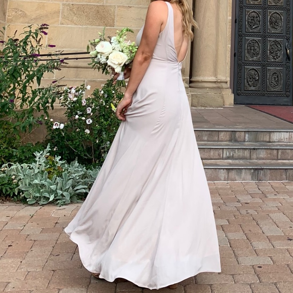 Tan Bridesmaids Dress